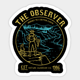 The Observer Sticker